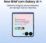 Samsung Galaxy Z Flip7 5G 256GB com Galaxy AI e câmera dupla 50MP: design fino, tela AMOLED e desempenho premium. - Imagem 5