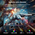 Monitor Gamer Curvo Z-Edge 27" 200Hz 1ms FHD 1500R: imersão, fluidez e desempenho para jogos e office - Imagem 5
