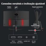 Monitor Gamer Curvo Z-Edge 27" 200Hz 1ms FHD 1500R: imersão, fluidez e desempenho para jogos e office - Imagem 7