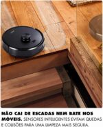 Robô Aspirador e Esfregão MUJIOO X6Max: limpeza 3 em 1, LiDAR 360° e 6500Pa para máxima praticidade - Imagem 7