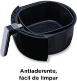 BLACK+DECKER Air Fryer AFM5 5L: fritura sem óleo, rápida, prática e com cesto antiaderente. - Imagem 3