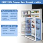Junta de porta 241872504 para geladeira Electrolux/Frigidaire: vedação eficiente, compatível e de fácil instalação - Imagem 4