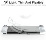 Capa HEYSTOP para Switch OLED com TPU, vidro temperado e 6 thumb grips: proteção completa e encaixe perfeito para comprar agora - Imagem 3