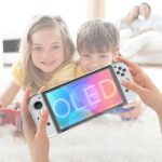 Capa HEYSTOP para Switch OLED com TPU, vidro temperado e 6 thumb grips: proteção completa e encaixe perfeito para comprar agora - Imagem 9