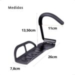 Suporte Bicicleta Parede com Gancho Emborrachado: fixação segura, proteção e organização para sua bike. - Imagem 6