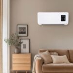 Aquecedor de parede 1500W com controle remoto, timer de 8h e secador portátil para quartos e banheiros. - Imagem 4