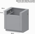 Fogão de Mesa Venax Temis Inox 4 Bocas GLP: praticidade e estilo para sua cozinha - Imagem 5