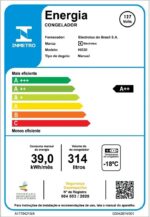 Freezer Horizontal Electrolux 314L Inverter HI330 220V: mais eficiência e economia para conservar seus alimentos. - Imagem 8