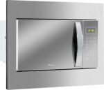 Microondas Philco 33L Prata Espelhado Limpa Fácil PMB38E 127V com 1400W, função descongelar e receitas pré-programadas para sua cozinha. - Imagem 3