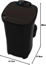 Lavadora Tanquinho Mueller Superpop 4kg 110V: lavagem por turbilhamento com maior eficiência e economia no uso. - Imagem 9