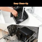 Tastee Air Fryer Lite 8 em 1: 5,5L, sonda inteligente e 24 predefinições para cozinhar rápido e crocante. - Imagem 7