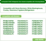 Junta de porta 241778307 2 pacotes: vedação compatível para Frigidaire, Kenmore, Crosley e Electrolux - Imagem 4