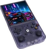 Dpofirs Console Portátil 4" RK3326 128G: jogos retrô fluídos, tela HD 720x720 e 30+ emuladores. - Imagem 4