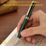 BEILUNER Caneta de gel luxo 24K: escrita suave, presente executivo premium - Imagem 4