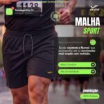 Bermuda Academia com Bolsos Short Elite Dry Fit Masculino: conforto, praticidade e desempenho para seus treinos. - Imagem 4