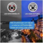 Câmera de Segurança IP WiFi A8 1080p com visão noturna, app ICSEE, sensor de movimento e resistente à água. - Imagem 5