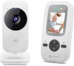 Babá Eletrônica Motorola VM481 com vídeo, visão noturna e conversa bidirecional para cuidar do bebê com segurança. - Imagem 3