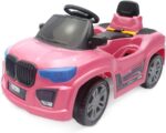 BM-CAR Maral Rosa: SUV infantil 2 em 1 com passear e pedalar, seguro, resistente e ideal para crianças até 30 kg. - Imagem 3