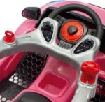 BM-CAR Maral Rosa: SUV infantil 2 em 1 com passear e pedalar, seguro, resistente e ideal para crianças até 30 kg. - Imagem 5