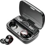 Fone Bluetooth TWS-M10 TYDA: som premium, resistência à água e estojo carregador para mais autonomia. - Imagem 3