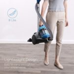 Eureka Whirlwind sem bolsa: leve, potente e ideal para carpetes e pisos duros com filtro lavável. - Imagem 7