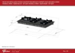 Fischer Cooktop Gás 5 Bocas Infinity Duo Blaze Black: alta eficiência, durabilidade e acendimento superautomático - Imagem 3