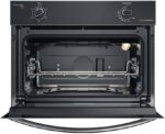 Forno de Embutir a Gás Continental 50L OC4GM com TOPLimpaFácil e vidro duplo para cozinhar com praticidade. - Imagem 5