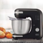BLACK+DECKER Batedeira Planetária 5L, 750W e 8 velocidades: potência e precisão para receitas perfeitas. - Imagem 5