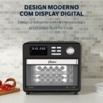 Oster Forno e Fryer 15L 10 em 1: mais versatilidade para assar e fritar sem óleo com 1600W de potência. - Imagem 7