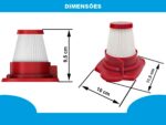 Filtro Hepa Original Electrolux para PowerSpeed: retém 99,9% de bactérias, fungos e ácaros, ideal para um ar mais saudável. - Imagem 4