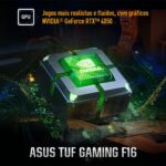 Notebook ASUS TUF Gaming F16 com Intel Core i7 e RTX 4050: alto desempenho para jogos e produtividade. - Imagem 3