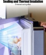 Vedação de porta de geladeira Frigidaire: vedação eficiente, mais economia e melhor refrigeração. - Imagem 3