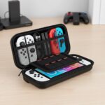 Case para Nintendo Switch Oled com 11 compartimentos, proteção e praticidade para viagens e acessórios - Imagem 4