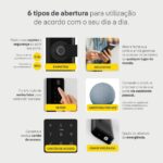 Kit Conectividade Fechadura Digital YDM 60 Yale: biometria, senha e Alexa para mais segurança e praticidade. - Imagem 5