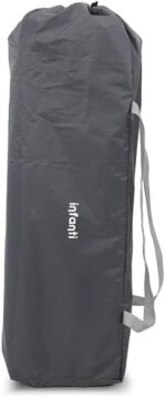 Berço portátil desmontável Hello Cinza Infanti: segurança e conforto para o sono do bebê em qualquer lugar. - Imagem 7