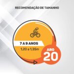 Verden Bicicleta Infantil Folks Aro 20 com aros de alumínio: resistência, segurança e conforto para a diversão das crianças. - Imagem 7