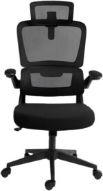 Cadeira Redragon Office Hela Preta C214-B com apoio lombar e cabeça, mais conforto para longas horas de uso - Imagem 3