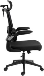 Cadeira Redragon Office Hela Preta C214-B com apoio lombar e cabeça, mais conforto para longas horas de uso - Imagem 4