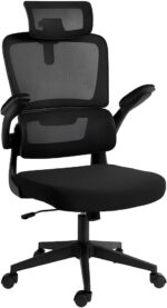 Cadeira Redragon Office Hela Preta C214-B com apoio lombar e cabeça, mais conforto para longas horas de uso - Imagem 6