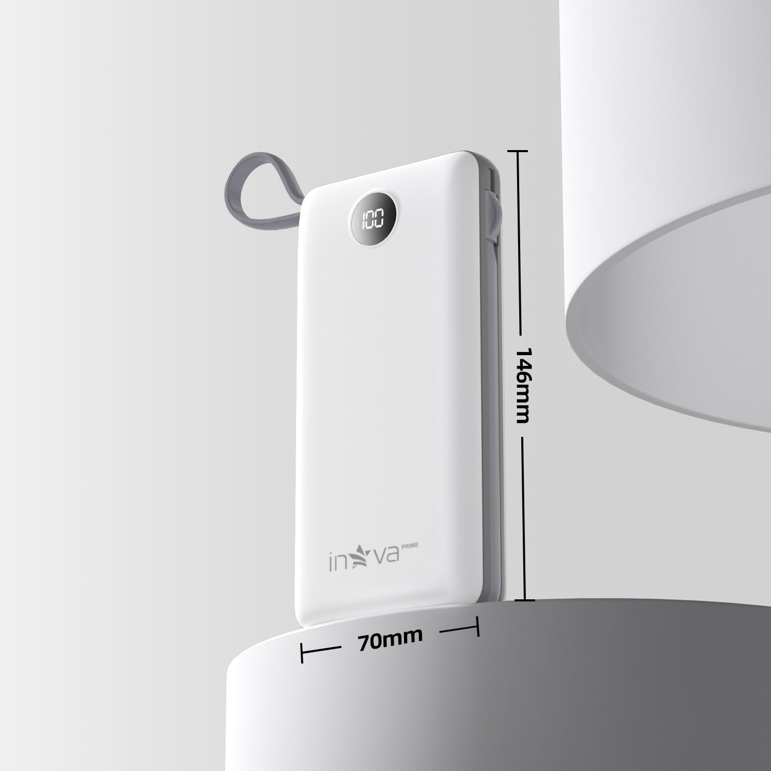 Power Bank 20000mAh com Carga Rápida e Múltiplas Portas para iOS, Android, USB e Type-C, leve e portátil - Imagem 7