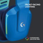 Headset Gamer Logitech G733 sem fio: som 7.1, Blue VO!CE, RGB LIGHTSYNC e até 29h de bateria. - Imagem 4