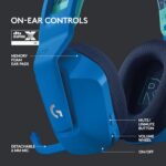 Headset Gamer Logitech G733 sem fio: som 7.1, Blue VO!CE, RGB LIGHTSYNC e até 29h de bateria. - Imagem 5