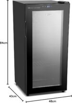 Cervejeira 3 em 1 Philco PCV142P 91L 110V com degelo automático e prateleiras ajustáveis para melhor conservação de bebidas - Imagem 8