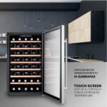 Adega Climatizada Eos Premium Eac51m 51 Garrafas 110v com controle eletrônico e refrigeração por compressor para melhor conservação. - Imagem 4