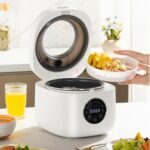 Gaabor Panela de Arroz Elétrica 3L 650W 220V com visor de vidro para acompanhar o cozimento com praticidade. - Imagem 8