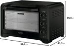 Dako Forno Elétrico Pratiko 50L: mais espaço, timer de 120 min e grill para assar com praticidade e eficiência. - Imagem 5