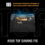 Notebook ASUS TUF Gaming F16 com Core i7 e RTX 5050: alto desempenho para jogos e criação. - Imagem 5