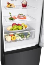Geladeira LG Frost Free Smart Preta com ThinQ Wi-Fi, compressor inverter e resfriamento rápido DoorCooling+ para mais eficiência. - Imagem 7