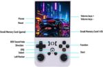 Console de Jogos Portátil retrô 64G: 18000 jogos, tela 720x720, bateria 4000mAh e chip RK3326 para diversão portátil. - Imagem 8