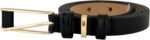 Cinto Feminino Preto em Couro Legítimo Premium Extra Fino ZERASTOCK Prime Harley para look elegante e sofisticado - Imagem 6